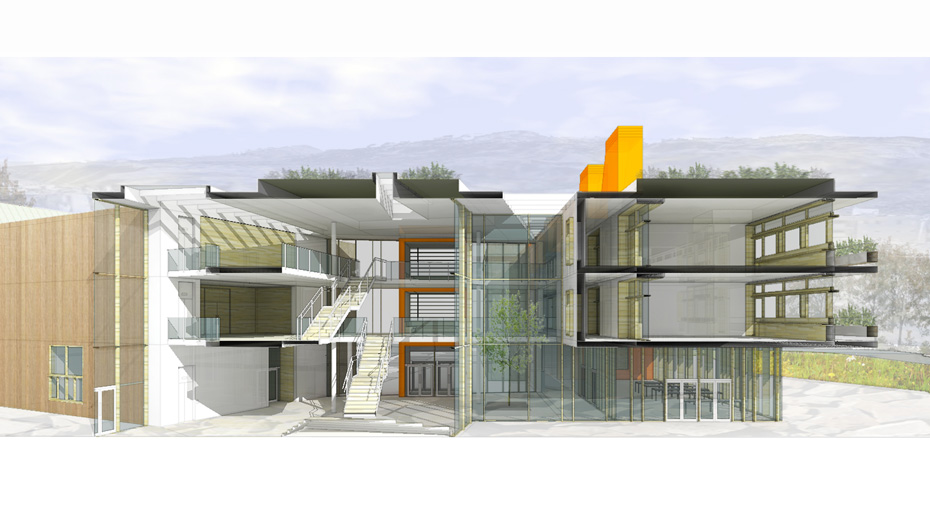 Montenegro School sectional view