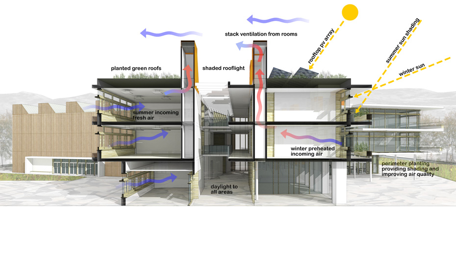 Montenegro School environmental section